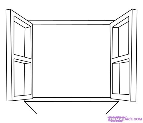 How to Draw a Window, Step by Step, Stuff, Pop Culture, FREE Online ...