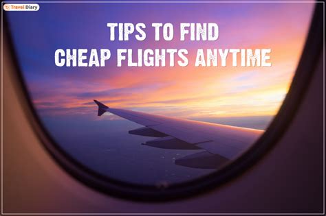 How To Find Cheapest Flight Tickets Anytime And Save Your Money