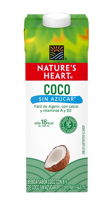 Bebida Coco Sin Azúcar Natures Heart