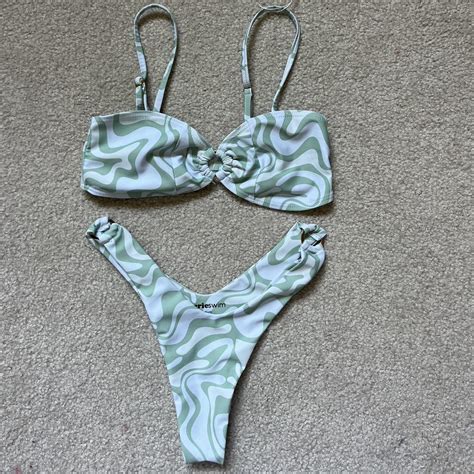 Worn Once Everie Swim Bikini Perfect Condition Top Depop
