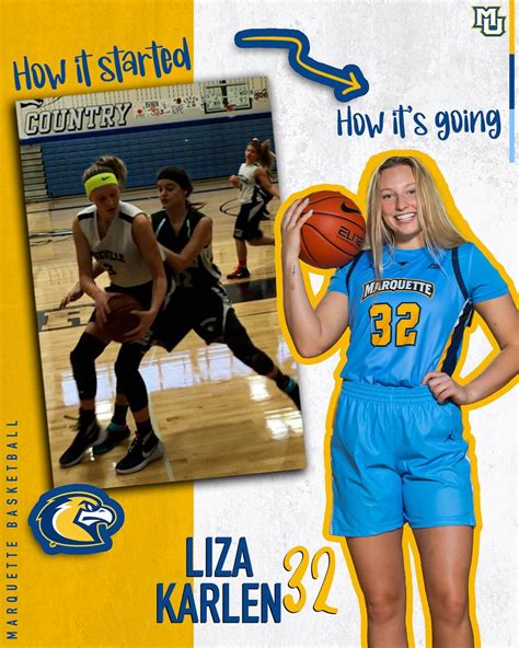 How it started vs. how it’s... - Marquette Women's Basketball | Facebook