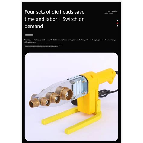 20 63mm Pipe Fusion Welding Machine Water Pipe Hot Melt Machine PVC PE PPR Welding Machine