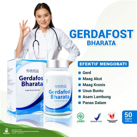 Jual Obat GERD Asam Lambung Maag Kronis Dan Maag Akut Gerdafost