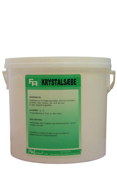 Krystalsæbe – FR Kemi