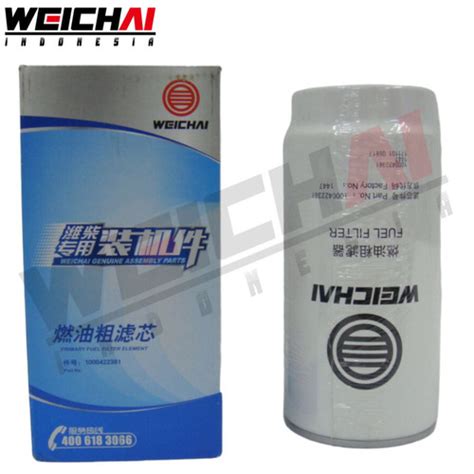 Jual Fuel Coarse Filter Element Merk Weichai Part No