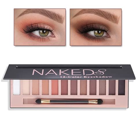 Amazon Color Matte Naked EyeShadow Palette Nude Brown Eyeshadow Palette Shimmer Neutral