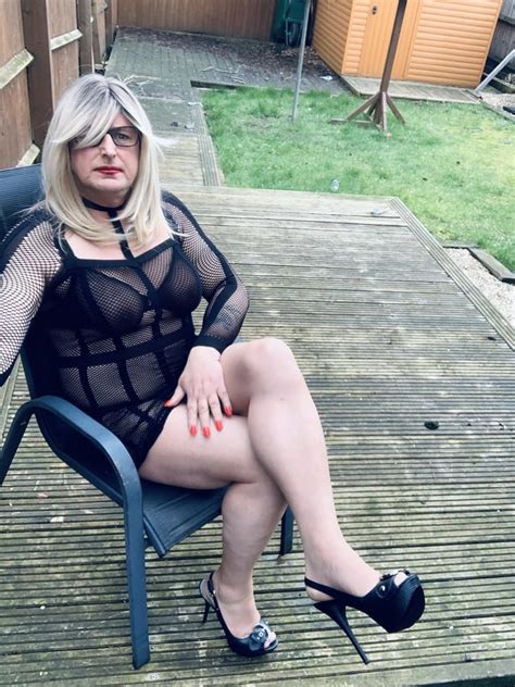 Crossdresser Kellycd In Black Fishnet Dress And Nude Pantyho Pics Xhamster