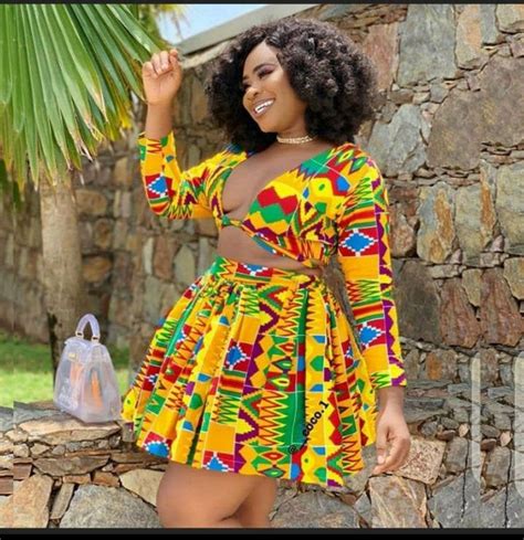 African Print Party Dress Kente Dress Midi Skirt And Top African Print Dress African