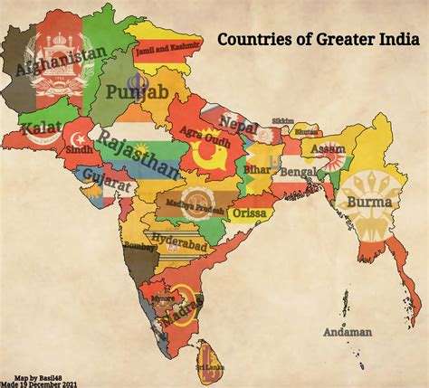 Countries of Greater India by Basil48 on DeviantArt