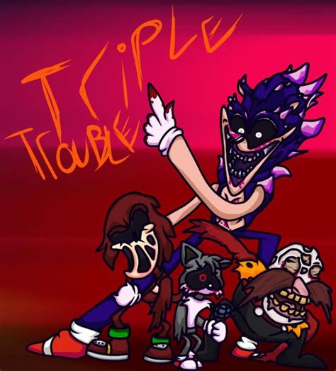 Triple Trouble Gang And Agent Gf Cuz Why Not R Fridaynightfunkin