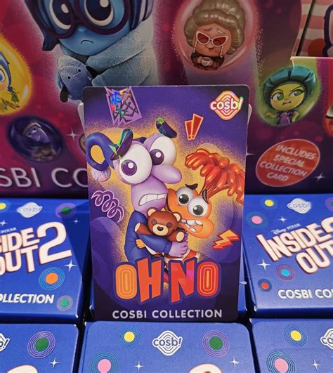 Secret Hot Toys Popmart Cosbi Collection Pixar Inside Out Oh No Anxiety Fear Hobbies Toys