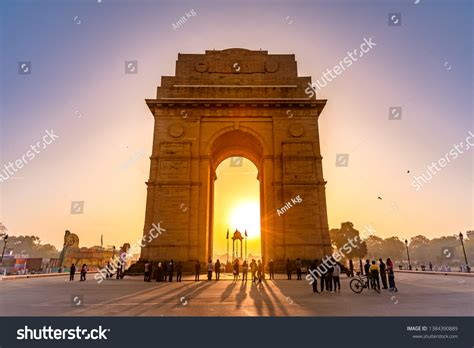 India Gate New Delhi March Triumphal Stock Photo Edit Now