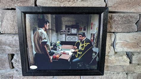 Autographed Vincent Pastore Big Pussy The Sopranos X Inch Framed Photo With Certificate Of