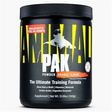 Universal Nutrition - Animal Pak Powder - Complete pak for health ...