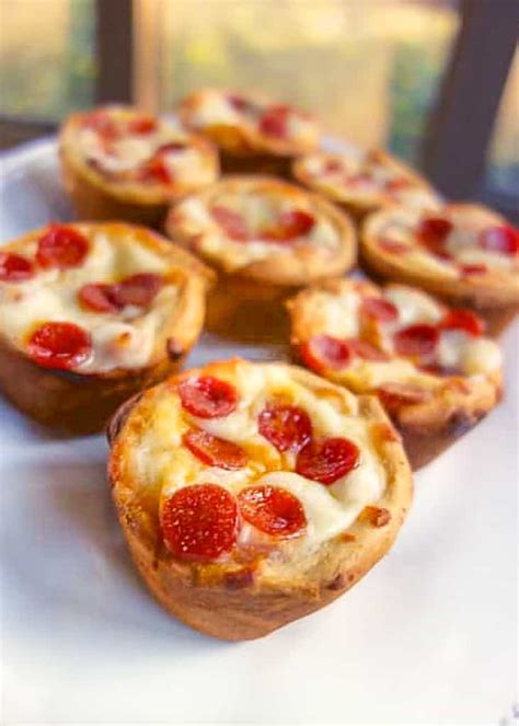 Deep Dish Pizza Cupcakes Plain Chicken