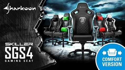 Sharkoon SKILLER SGS4 Gaming Seat [en] - YouTube