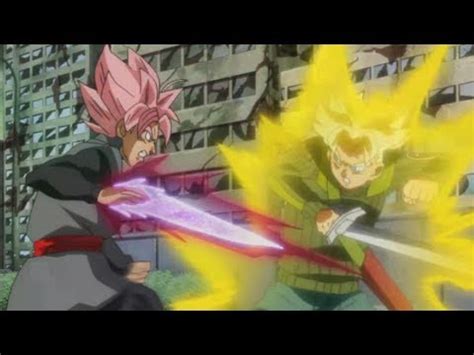 Dragon Ball Superamv Goku Trunks Vs Black Goku Zamasu Youtube