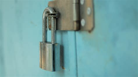 locking door stock video footage