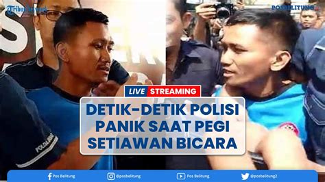 Kepanikan Polisi Saat Pegi Setiawan Bersuara Dalam Jumpa Pers Hingga