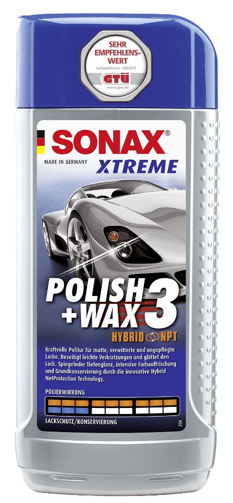 SONAX XTREME Polish Wax 3 Hybrid NPT 500ml