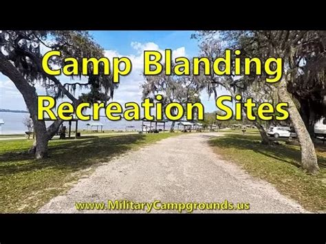 U S Military Campgrounds And RV Parks Driving Tour Of Camp Blanding