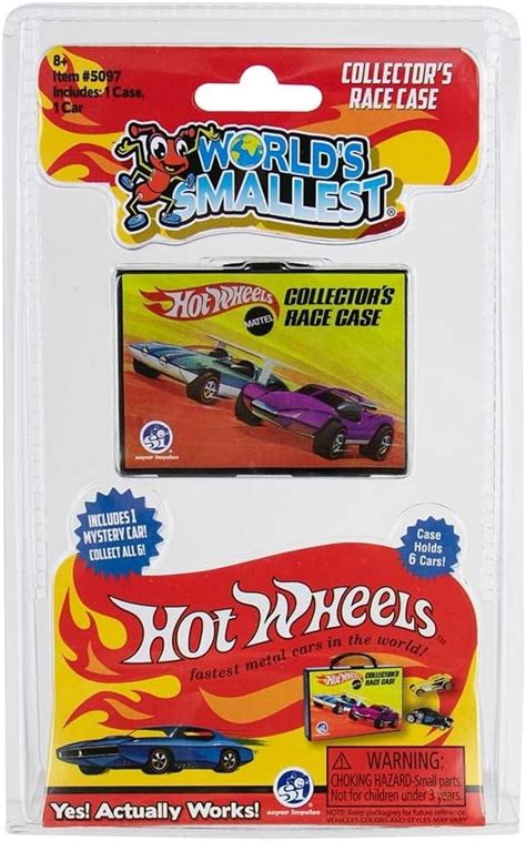 Amazon World S Smallest Hot Wheels Carry Case Miniature Each Sold Separately Styles