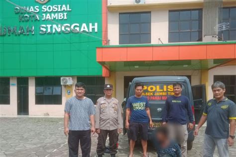 ODGJ Pelaku Pembacokan Pedagang Di Kota Jambi Ditangkap ANTARA News