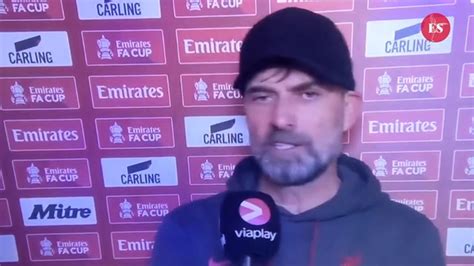 Liverpool Jurgen Klopp Storms Out Of Interview Over Dumb Question