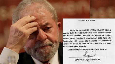 Mpf Diz Que Recibos Apresentados Por Lula S O Falsos Marcos Almeida