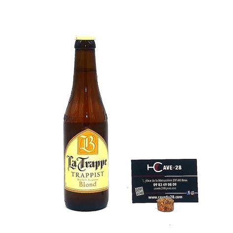 La Trappe Bière Trappiste Blonde Pays Bas La cave du