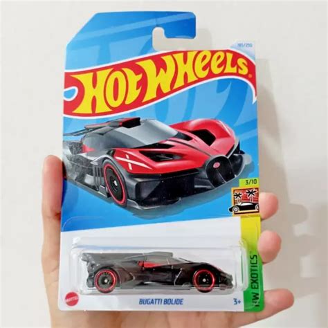 HOT WHEELS BUGATTI Bolide Black Red 2024 Series HW Exotics Ready Stock EUR 9 24 PicClick FR