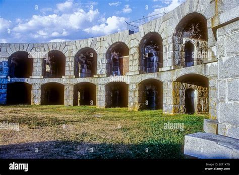 Fort Popham In Popham Maine Stock Photo Alamy