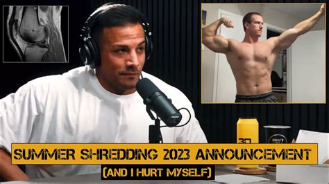 Summer Shredding Announcement Knee Injury Breakdown Youtube