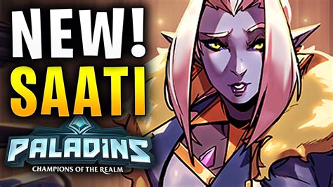 Saati Rework Surprised Me Paladins Gameplay Build Youtube