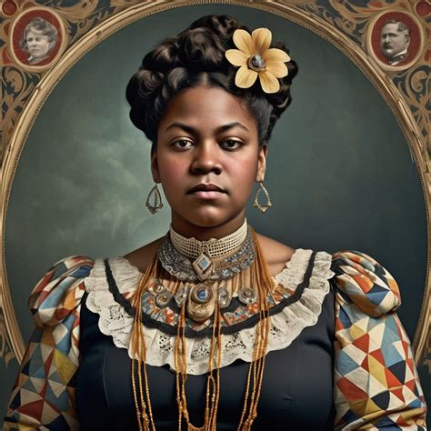 Historic Black Woman In Formal Attire Stable Diffusion Online