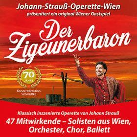 Der Zigeunerbaron Johann Strauß Operette Wien Tickets alle Termine