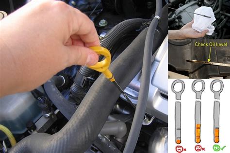 Check And Analyze Engine Oil With Oil Dipstick Elzer Lubrication Inc Usa