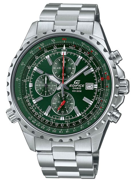 Casio Edifice Green Dial Stickhealthcare Co Uk