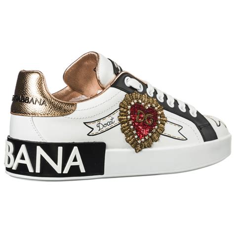 Dolce And Gabbana Dolce And Gabbana Shoes Leather Trainers Sneakers