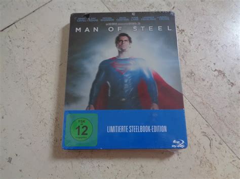 Man Of Steel Blu Ray Steelbook