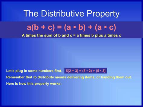 PROPERTIES OF MULTIPLICATION | PPT