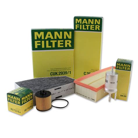 Mann Filter Air Oil Cabin Fuel Filters Rapkit Run Auto Parts