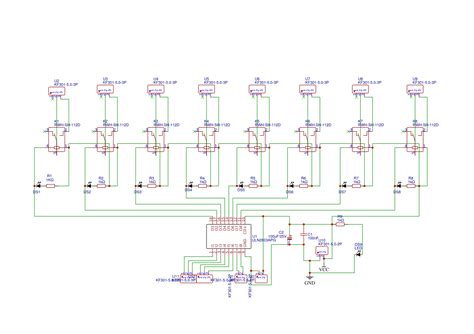 Sheet_1-8 Channel Relay Driver Using ULN2803 Resources - EasyEDA