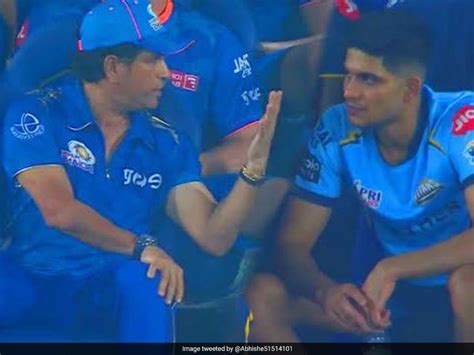 'God Blessing The Prince': Sachin Tendulkar, Shubman Gill Catch Up In ...