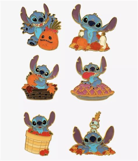 Lilo Stitch Fall Blind Box Pin Set At Hot Topic Disney Pins Blog