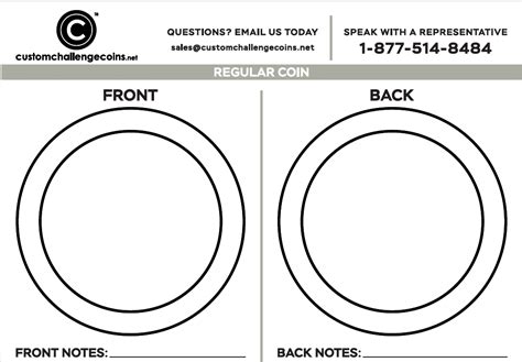 Challenge Coin Design Template Custom Challenge Coins