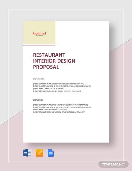 Sample Interior Design Proposal Templates Pdf Word Free