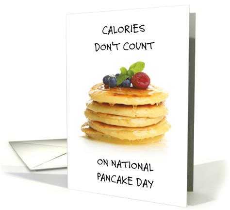 National Pancake Day September Th Card