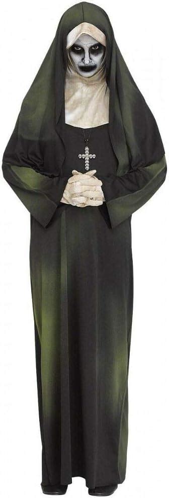 Scary Nun Costume Adult Halloween Fancy Dress Lj Legacy