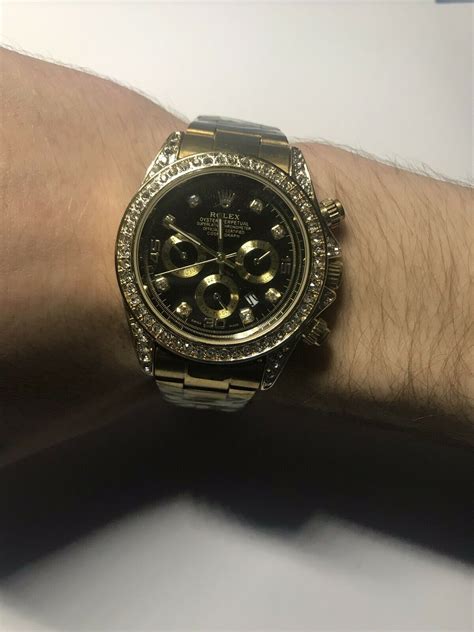 Venta Reloj Rolex De Oro Con Diamantes Precio En Stock